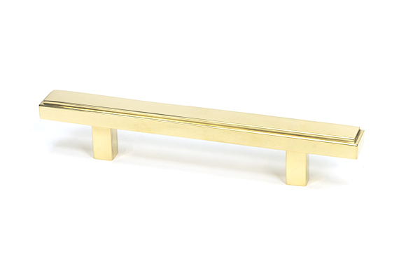 Polished Brass Scully Pull Handle - Small