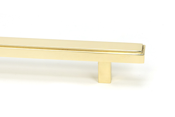 Polished Brass Scully Pull Handle - Large