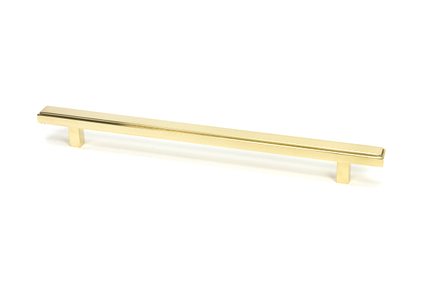 Polished Brass Scully Pull Handle - Large