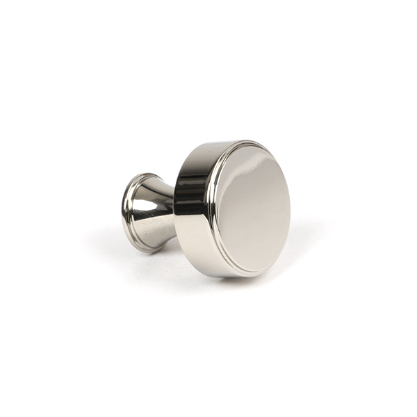 Polished Nickel Scully Cabinet Knob - 25mm
