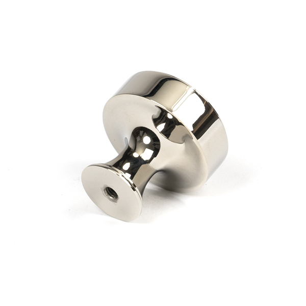 Polished Nickel Scully Cabinet Knob - 32mm