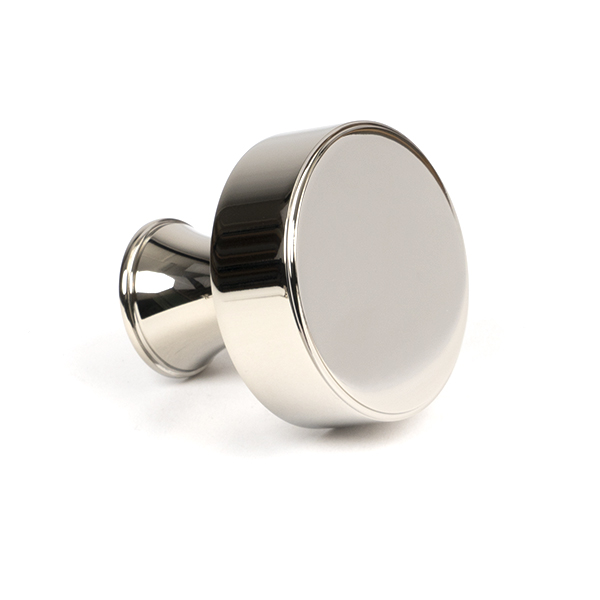 Polished Nickel Scully Cabinet Knob - 38mm