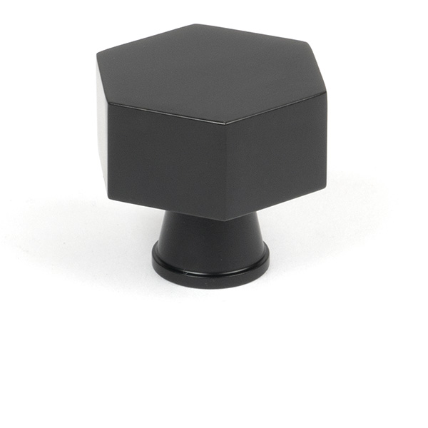 Matt Black Kahlo Cabinet Knob - 38mm