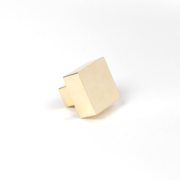 Polished Brass Albers Cabinet Knob - 25mm