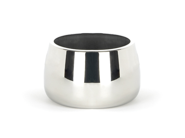 Polished Marine SS (316) 12.5cm Hepworth Pot