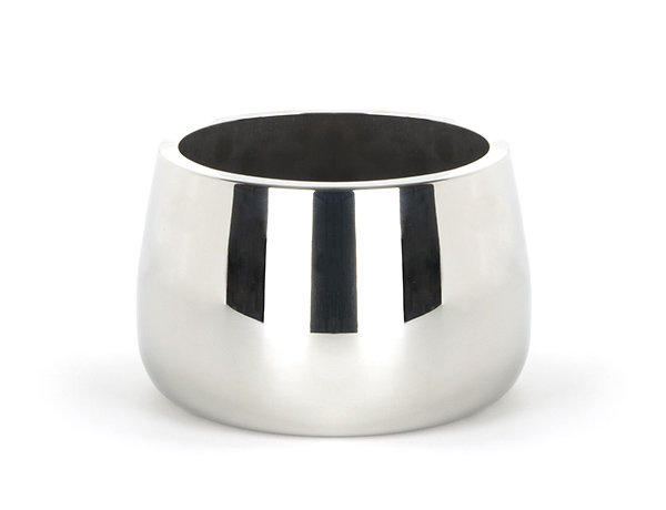 Polished Marine SS (316) 16cm Hepworth Pot