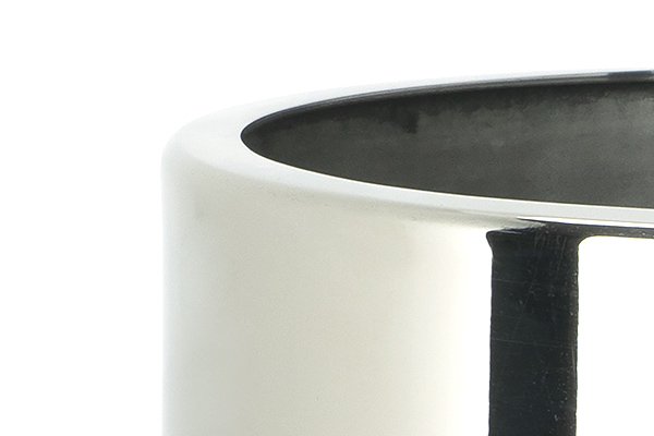 Polished Marine SS (316) 12.5cm Newlyn Pot