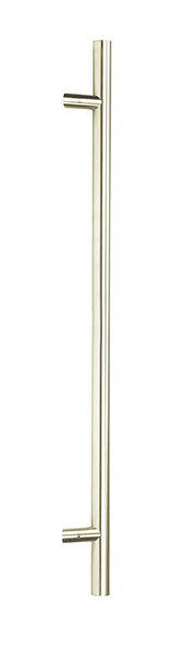 Satin Marine SS (316) 0.9m Offset T Bar Handle Secret Fix 32mm Ø