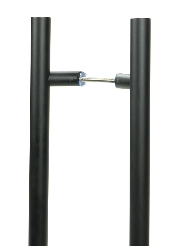 Matt Black (316) 1.2m Offset T Bar Handle B2B 32mm Ø