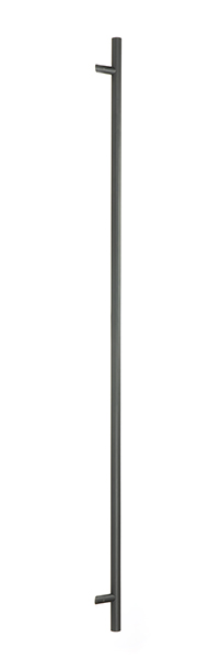 Matt Black (316) 1.8m Offset T Bar Handle Bolt Fix 32mm Ø