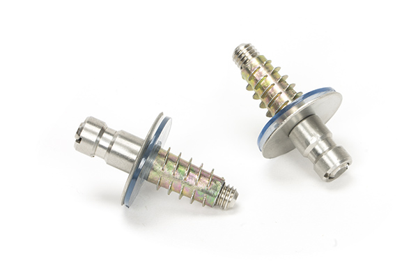 Satin SS (304) 50mm Secret Fixings for T Bar (2) - Offset