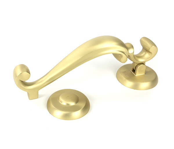 Satin Brass Doctors Door Knocker