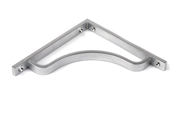 Satin Chrome Abingdon Shelf Bracket (150mm x 150mm)