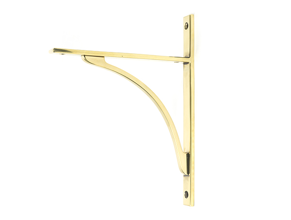 Aged Brass Apperley Shelf Bracket (260mm x 200mm)