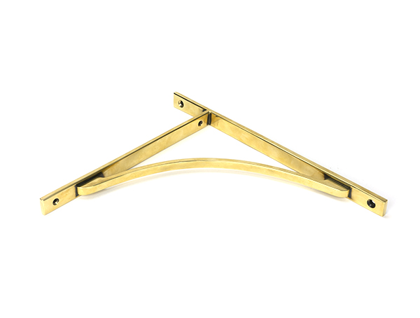 Aged Brass Apperley Shelf Bracket (314mm x 250mm)