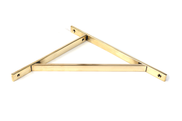 Aged Brass Chalfont Shelf Bracket (314mm x 250mm)