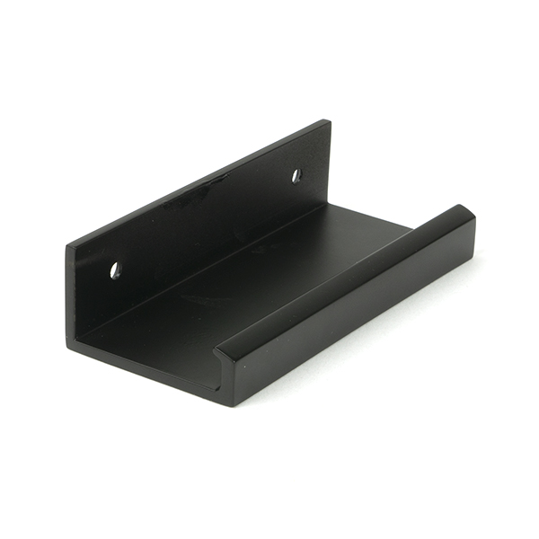 Aged Bronze 100mm Plain Edge Pull