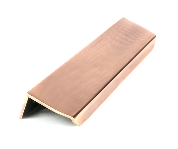 Polished Bronze 200mm Moore Edge Pull