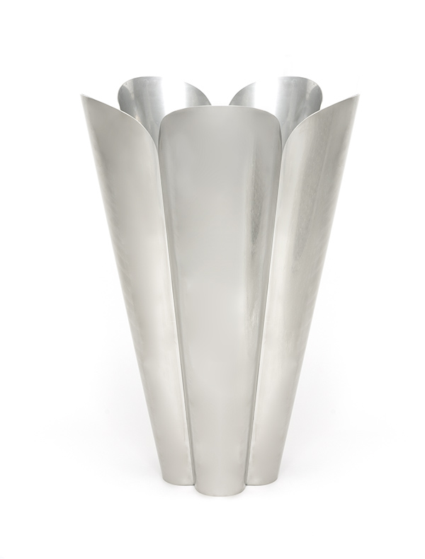 Satin Marine SS (316) 40cm Flora Pot (Drainage holes)