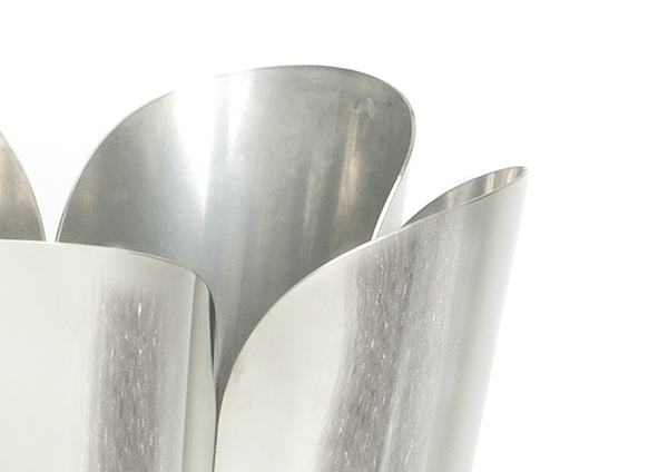 Polished Marine SS (316) 30cm Flora Pot (Drainage holes)