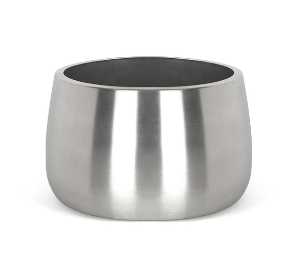 Satin Marine SS (316) 28cm Hepworth Pot (Drainage holes)