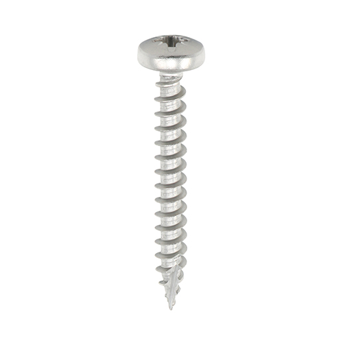 Classic Multi-Purpose Screws - PZ - Pan Head - A2 Stainless Steel - 6.0x40