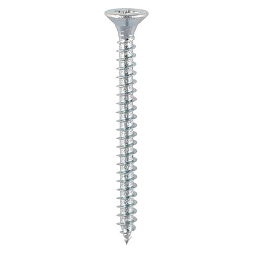 Solo Chipboard & Woodscrews - PZ - Double Countersunk - Zinc - 6.0x40