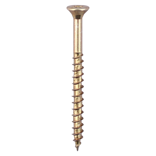 Velocity Premium Multi-Use Screws - PZ - Double Countersunk - Yellow - 6.0x45