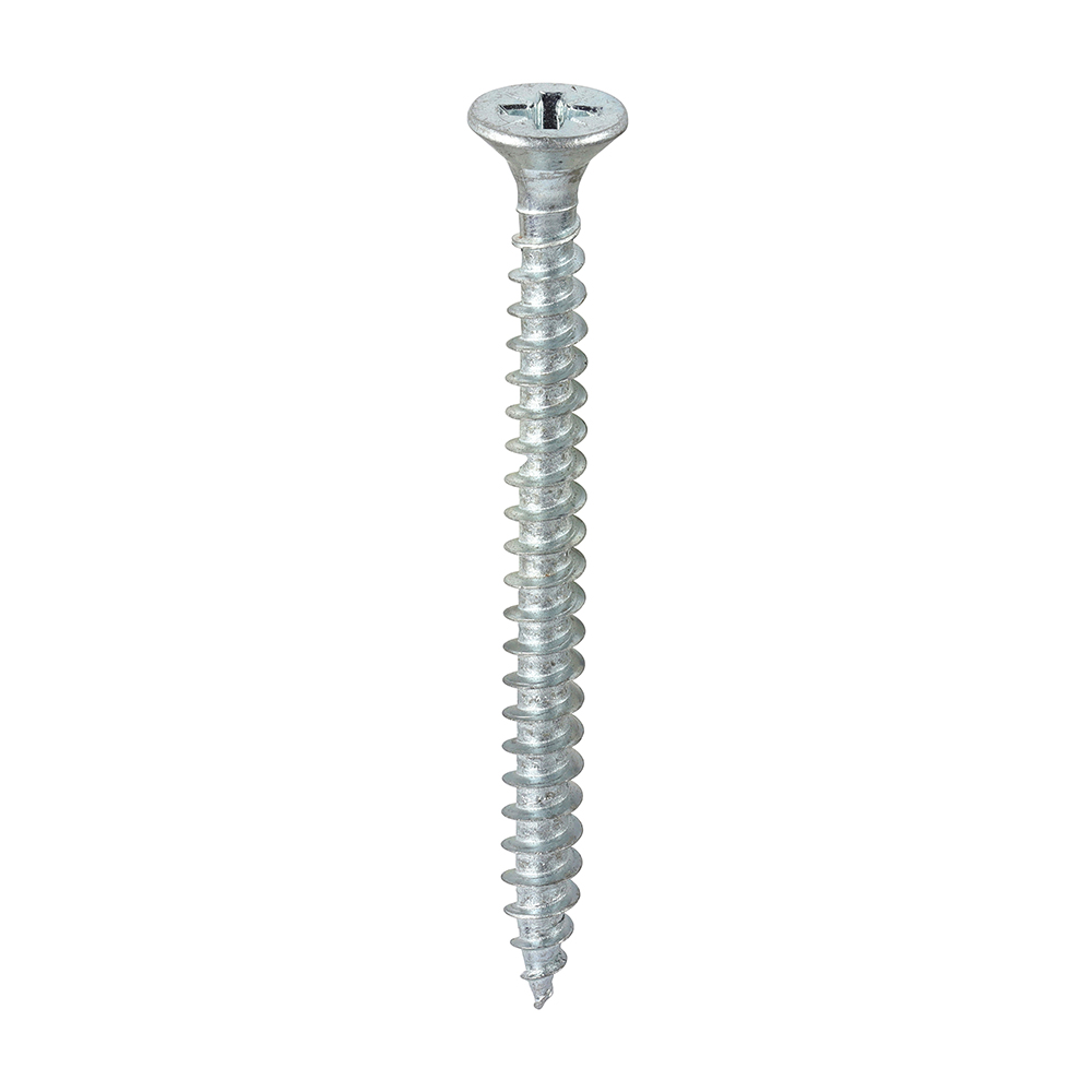 Solo Chipboard & Woodscrews - PZ - Double Countersunk - Zinc - 6.0x70