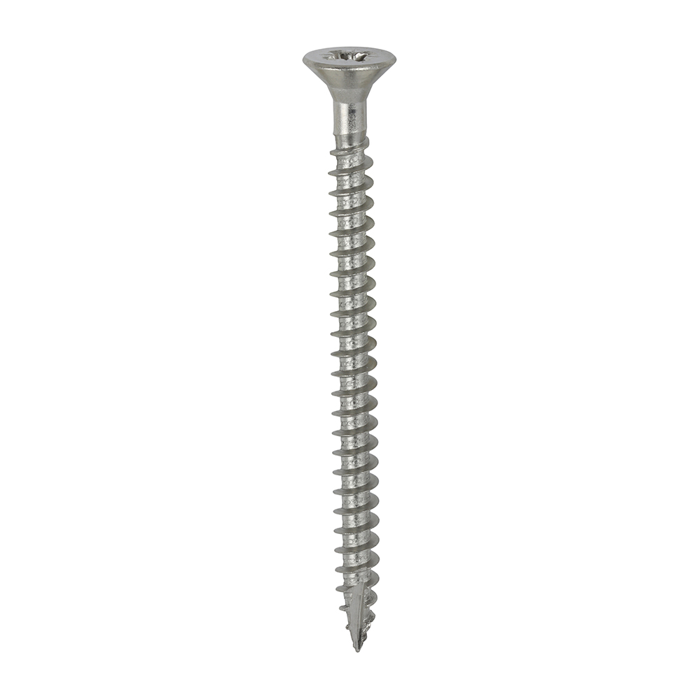 Classic Multi-Purpose Screws - PZ - Double Countersunk - A4 Stainless Steel - 6.0x80
