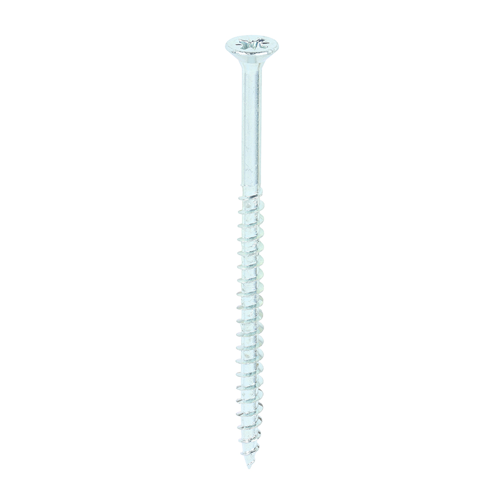 Solo Chipboard & Woodscrews - PZ - Double Countersunk - Zinc - 6.0x100