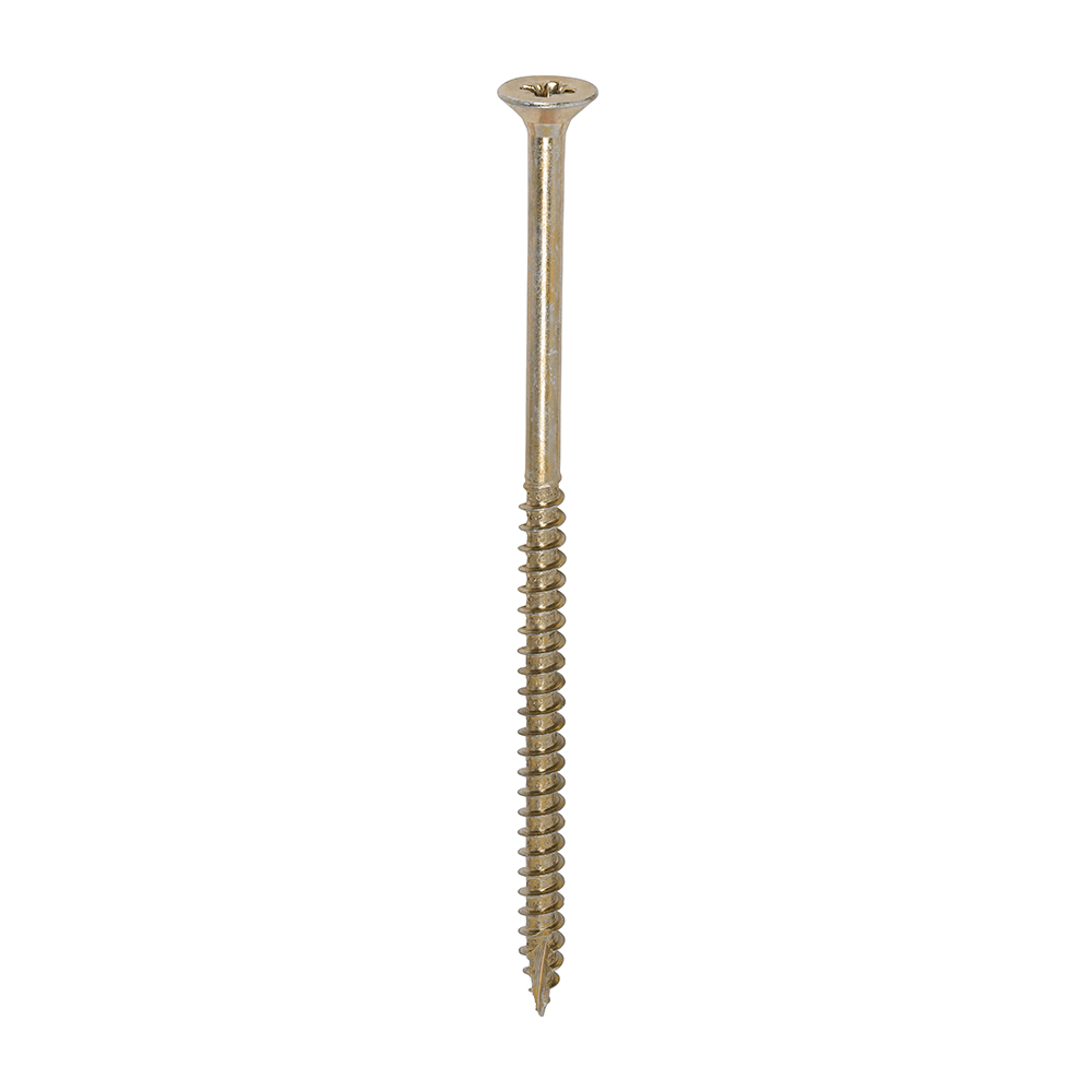 Classic Multi-Purpose Screws - PZ - Double Countersunk - Yellow - 6.0x120