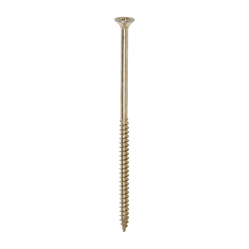 Classic Multi-Purpose Screws - PZ - Double Countersunk - Yellow - 6.0x130
