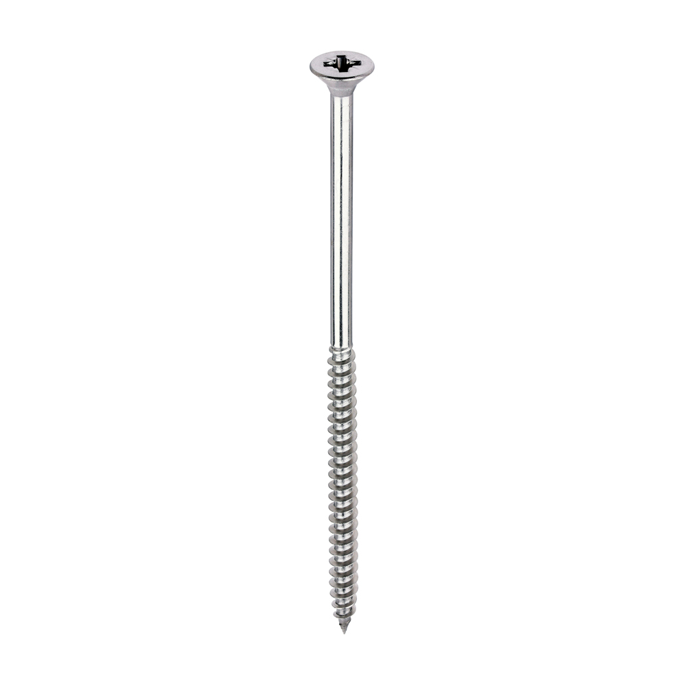 Classic Multi-Purpose Screws - PZ - Double Countersunk - A2 Stainless Steel - 6.0x130
