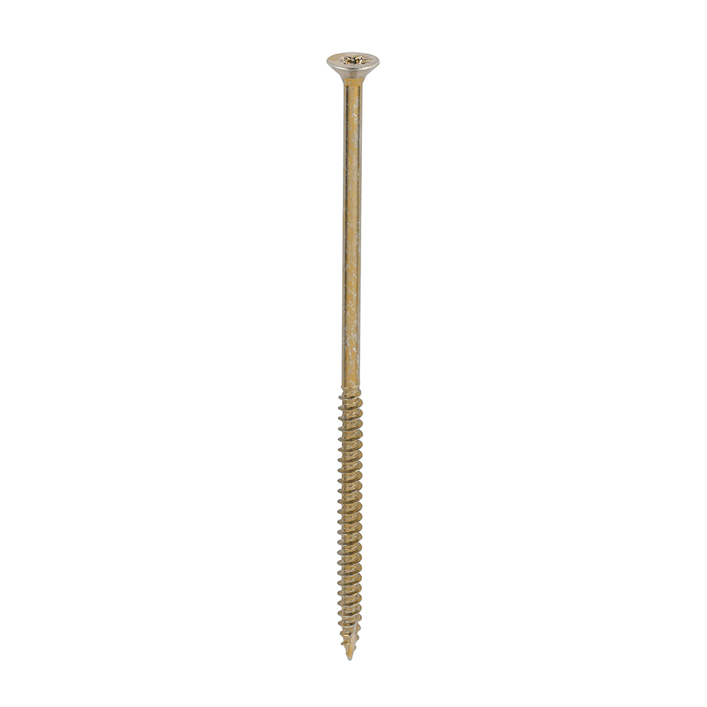 Classic Multi-Purpose Screws - PZ - Double Countersunk - Yellow - 6.0x150