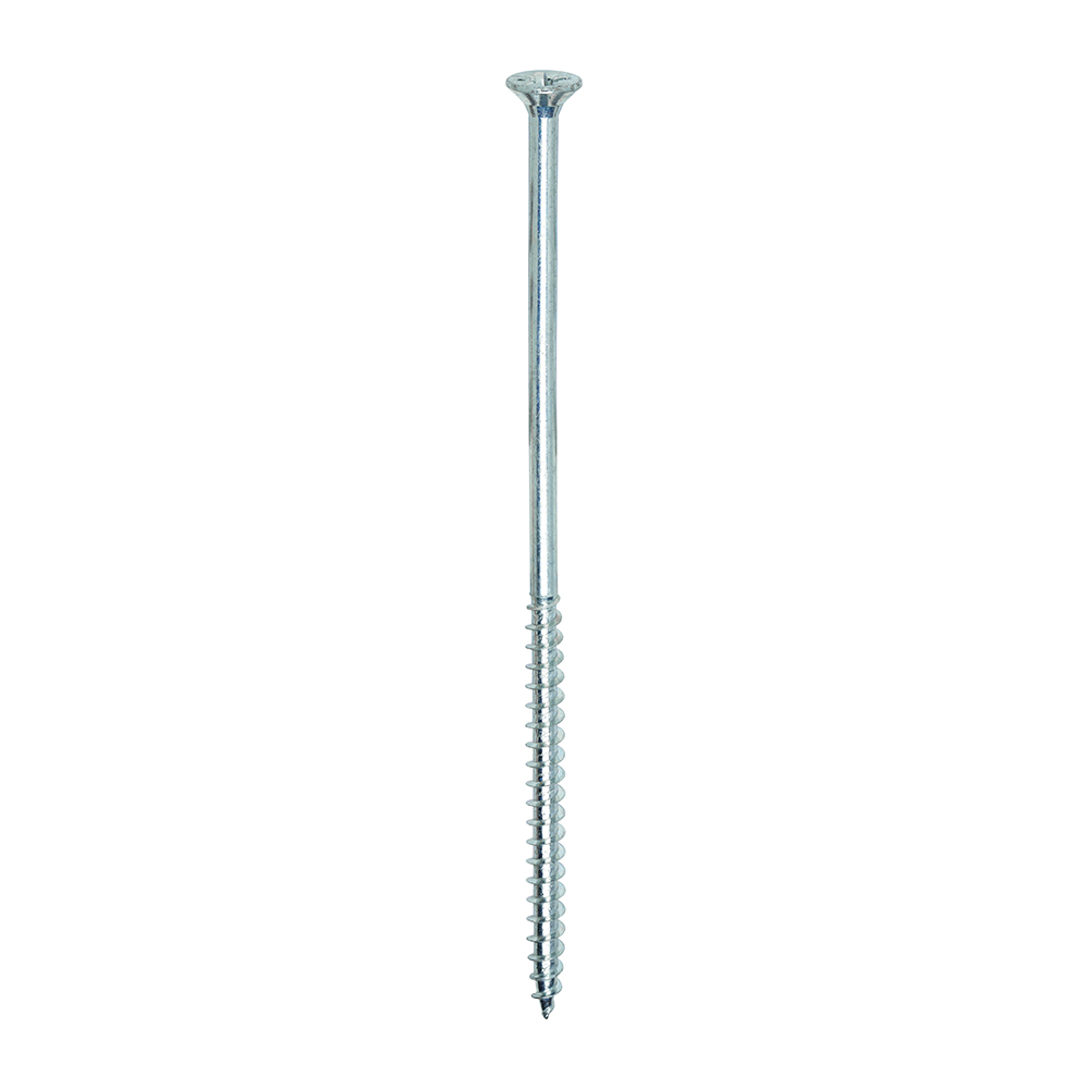 Solo Chipboard & Woodscrews - PZ - Double Countersunk - Zinc - 6.0x150
