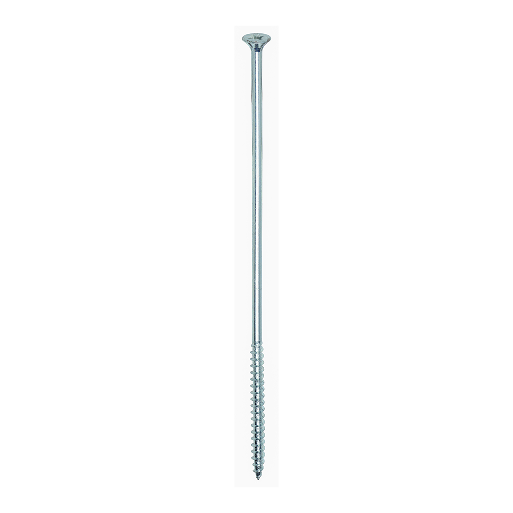 Solo Chipboard & Woodscrews - PZ - Double Countersunk - Zinc - 6.0x200