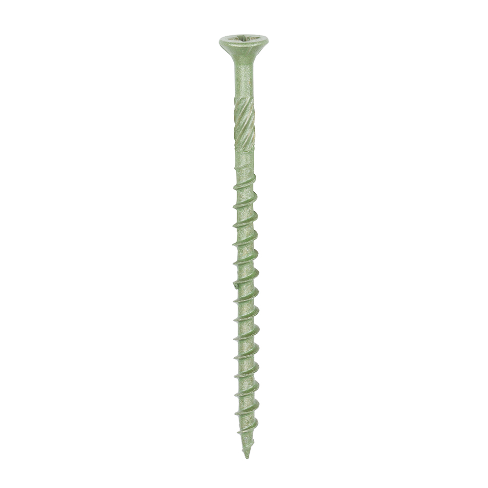 Decking Screws - PZ - Double Countersunk - Exterior - Green - 4.5x70