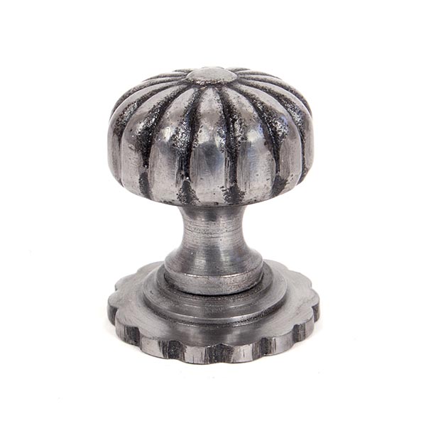 Natural Smooth Flower Cabinet Knob - Small