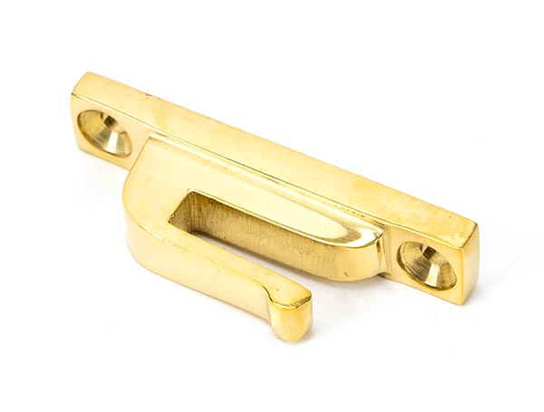Polished Brass Hook Plate