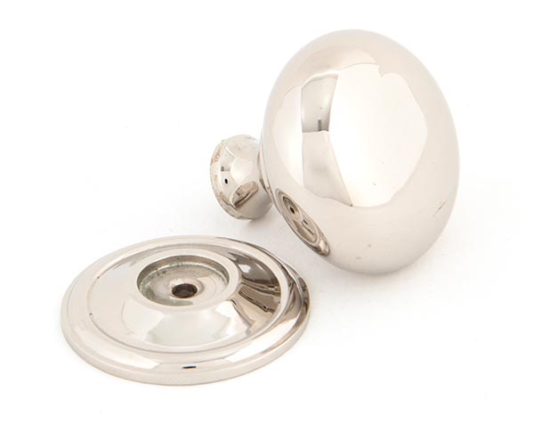Polished Nickel Mushroom Cabinet Knob 38mm