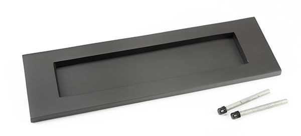 Aged Bronze Large Letter Plate