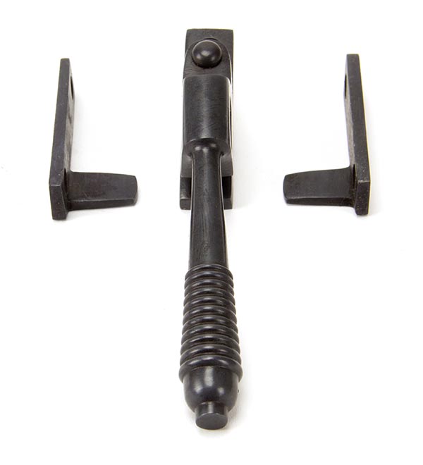 Aged Bronze Night-Vent Locking Reeded Fastener