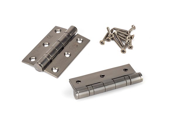 Aged Bronze 3" Ball Bearing Butt Hinge (pair) ss