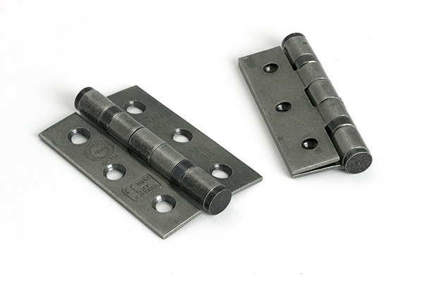 Pewter 3" Ball Bearing Butt Hinge (Pair) ss