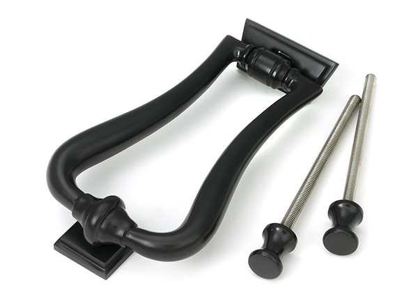 Aged Bronze Slimline Art Deco Door Knocker