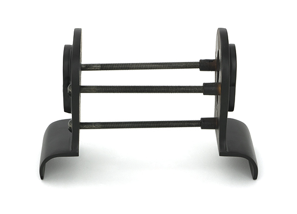 Aged Bronze 50mm Euro Door Pull (Back to Back fixings)