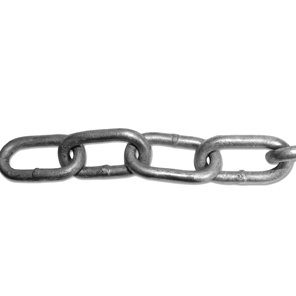 ENGLISH CHAIN Hot Galvanised Welded Steel Chain - 6mm GALV 10m