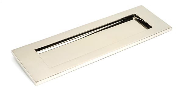 Polished Nickel Large Letter Plate