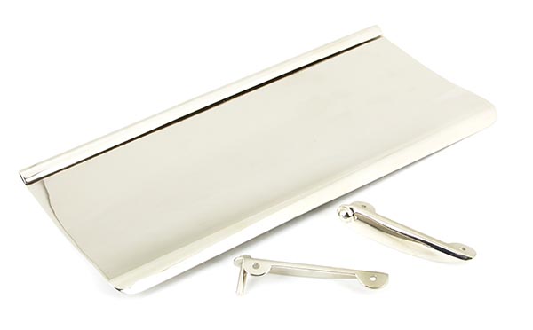 Polished Nickel Small Letter Plate Cover